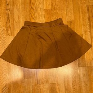 Size medium, Mustard Skater Skirt